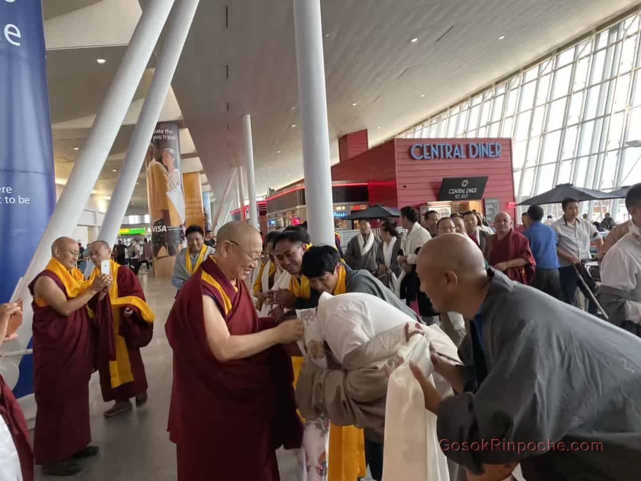 Gosok Rinpoche NYC airport 20190926184809