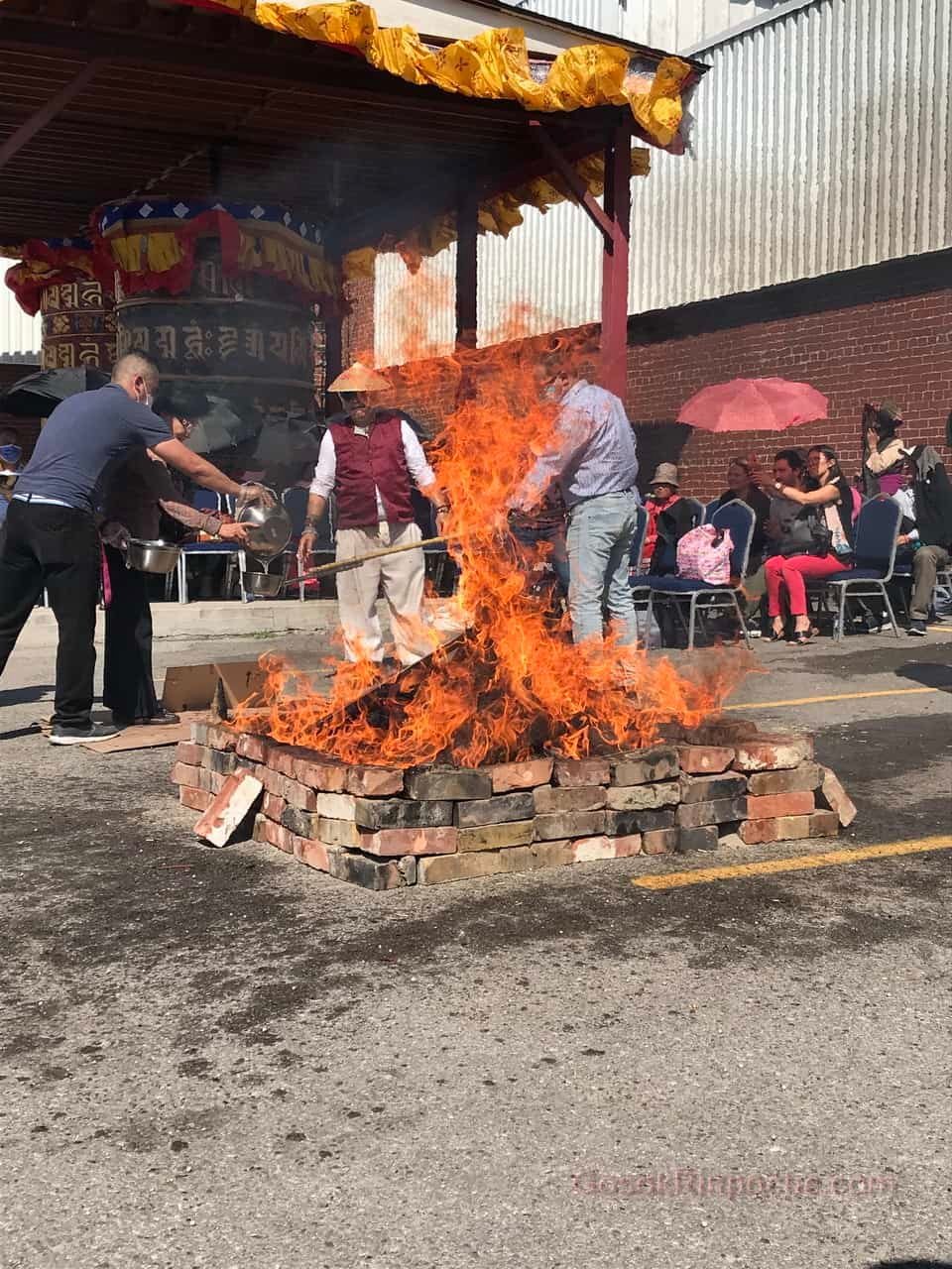 Gosok Rinpoche fire puja 20190923122503